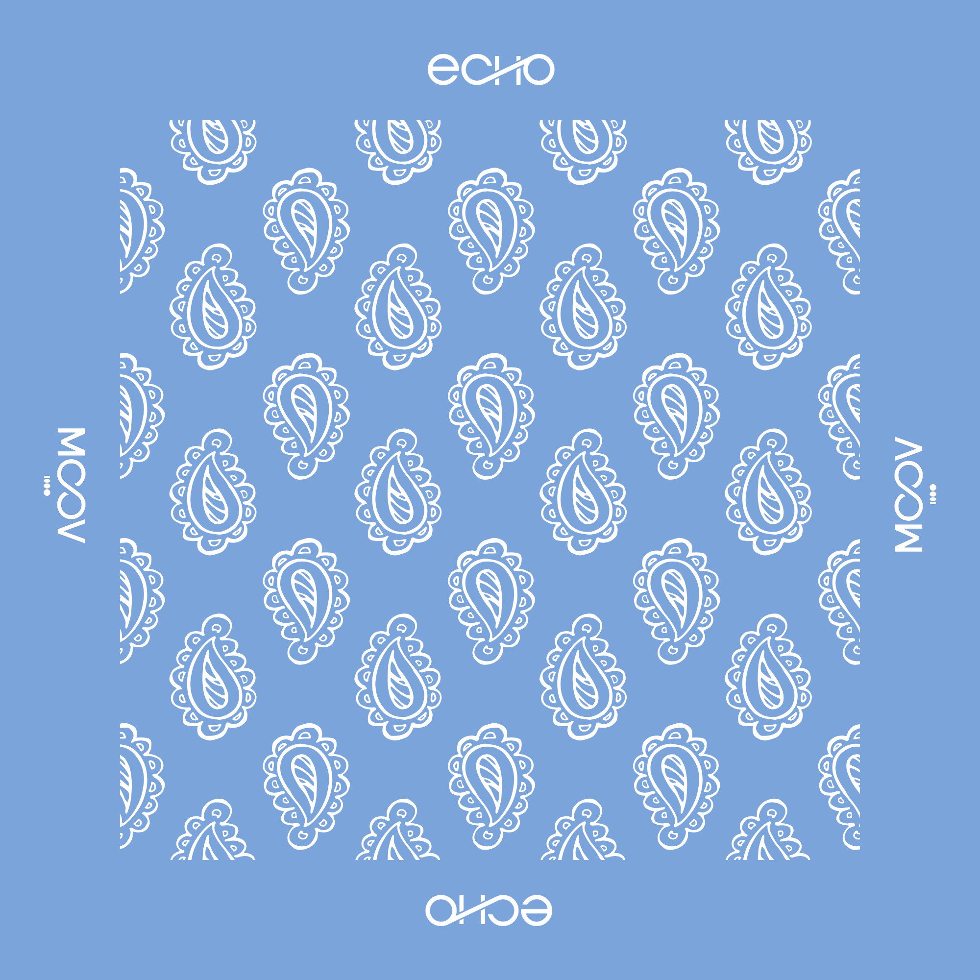 Bandana avec logo MOOV x ECHO