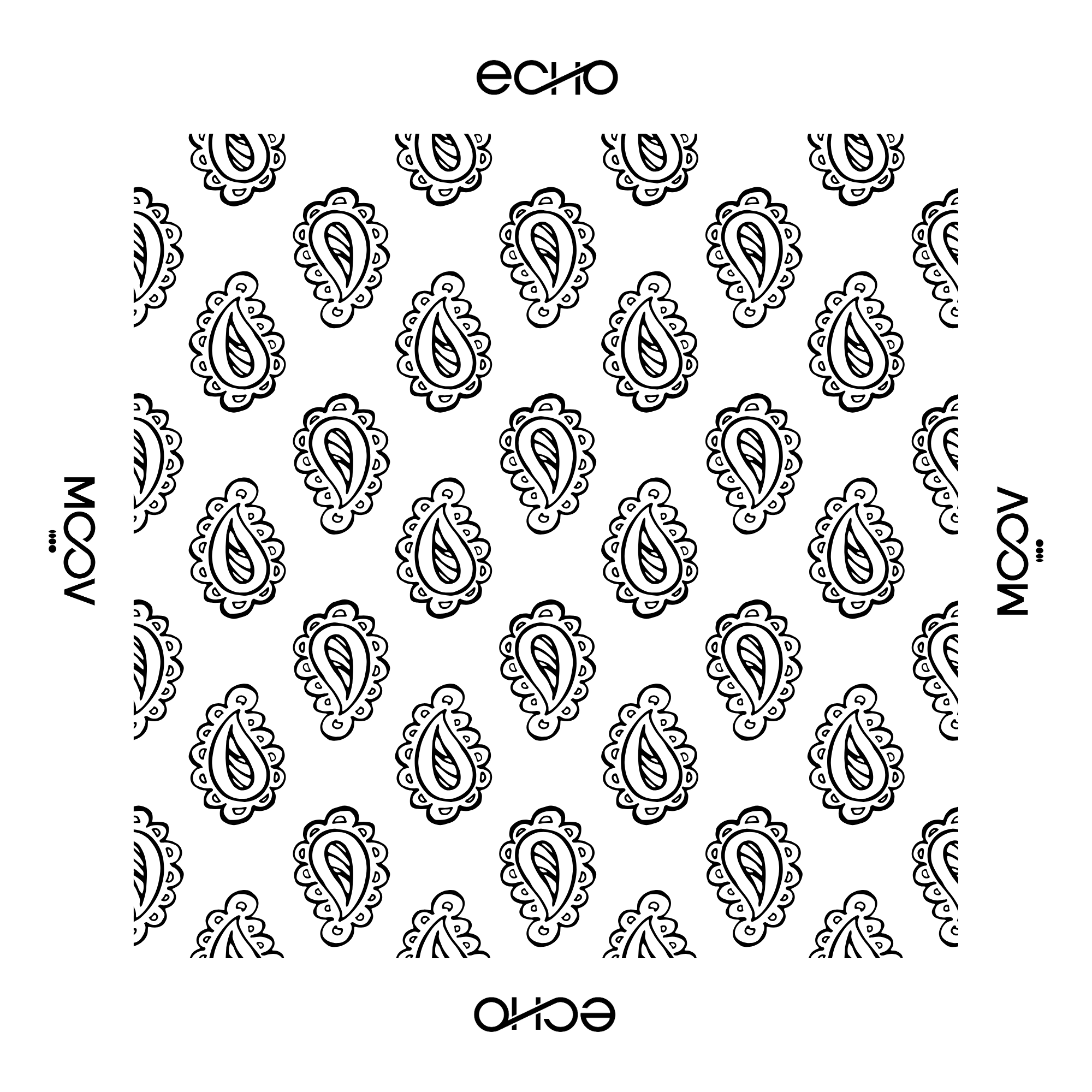 Bandana avec logo MOOV x ECHO