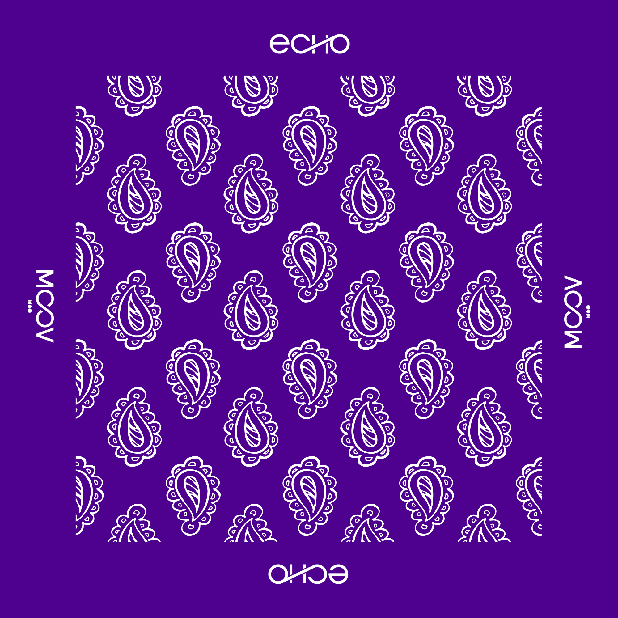 Bandana avec logo MOOV x ECHO