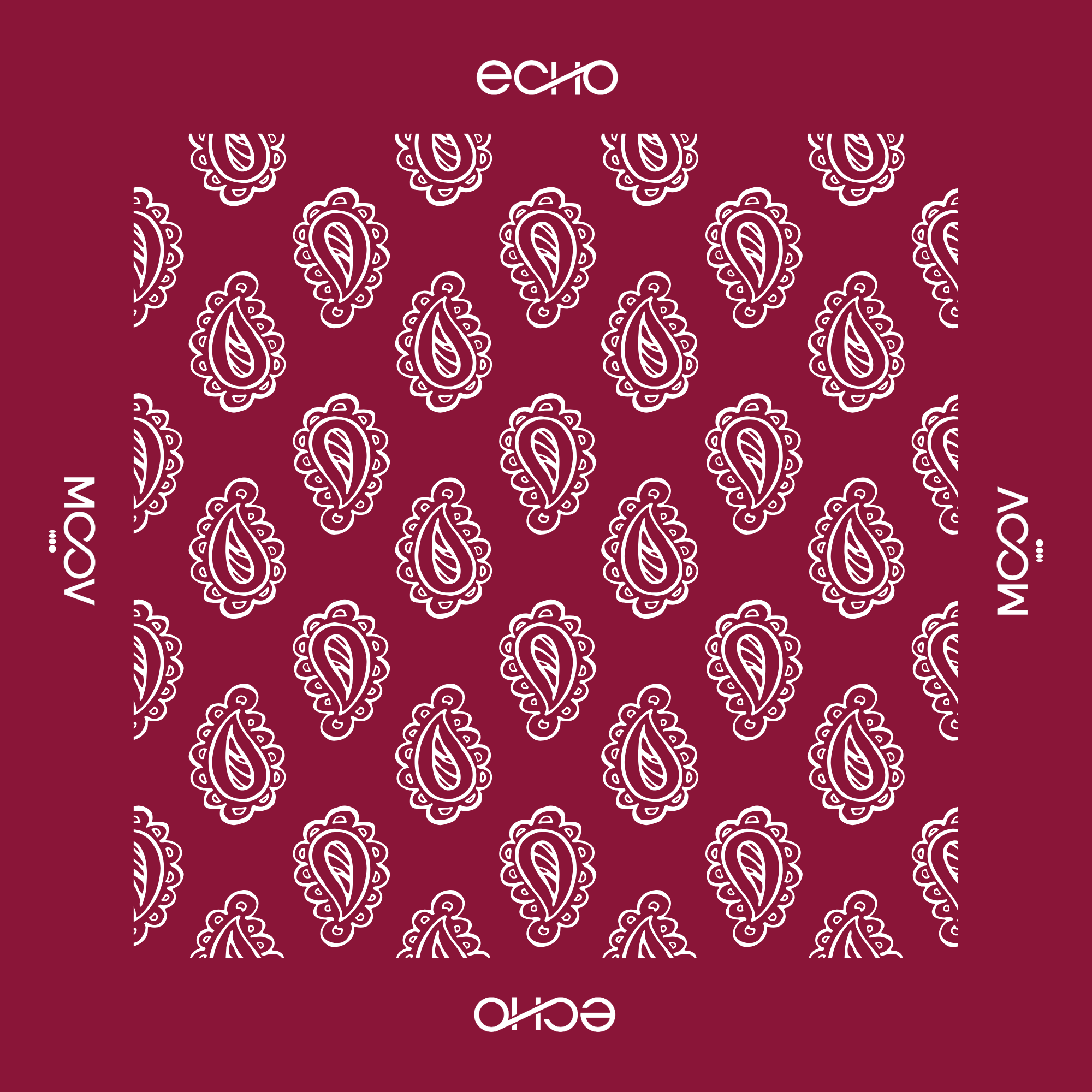 Bandana avec logo MOOV x ECHO