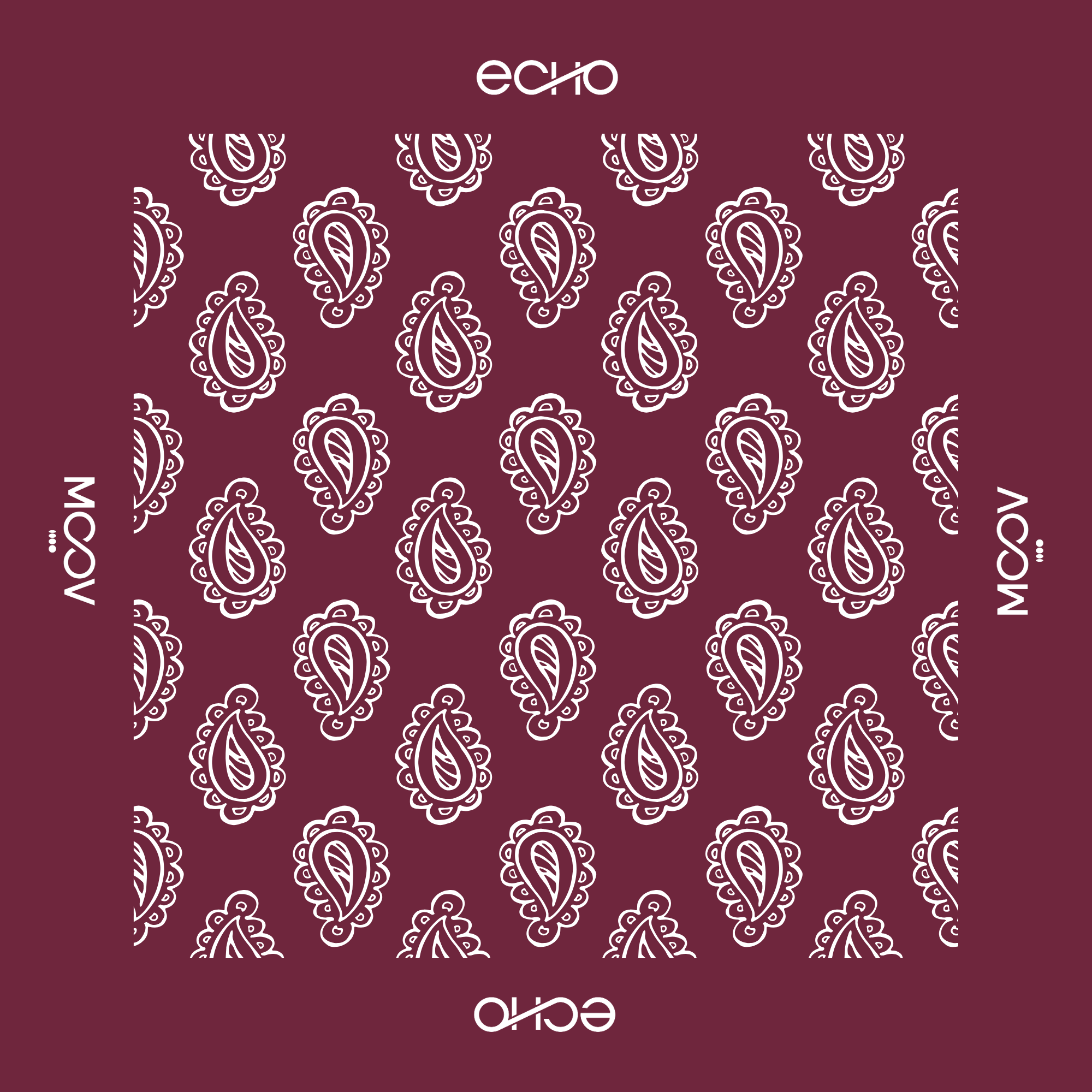 Bandana avec logo MOOV x ECHO