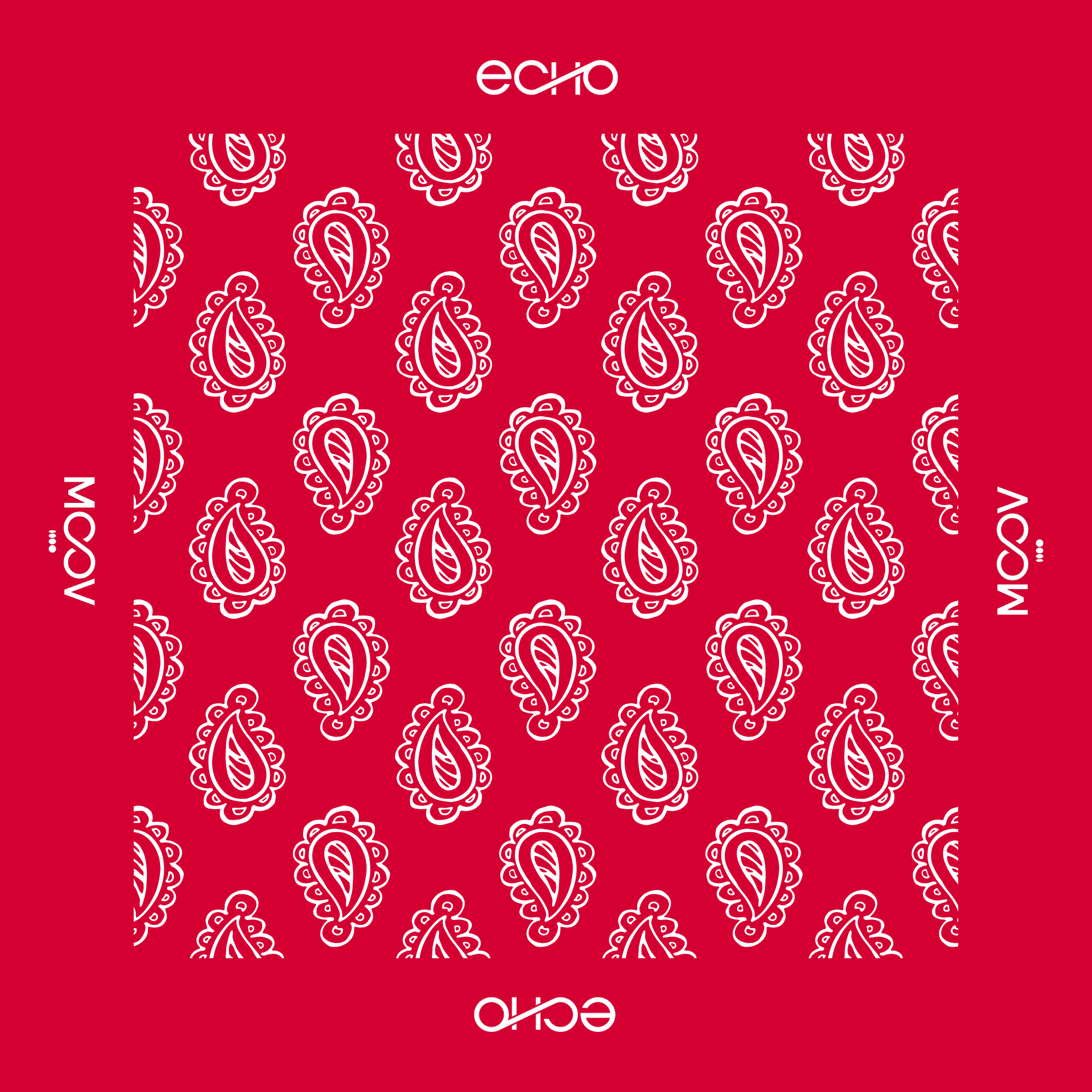 Bandana avec logo MOOV x ECHO