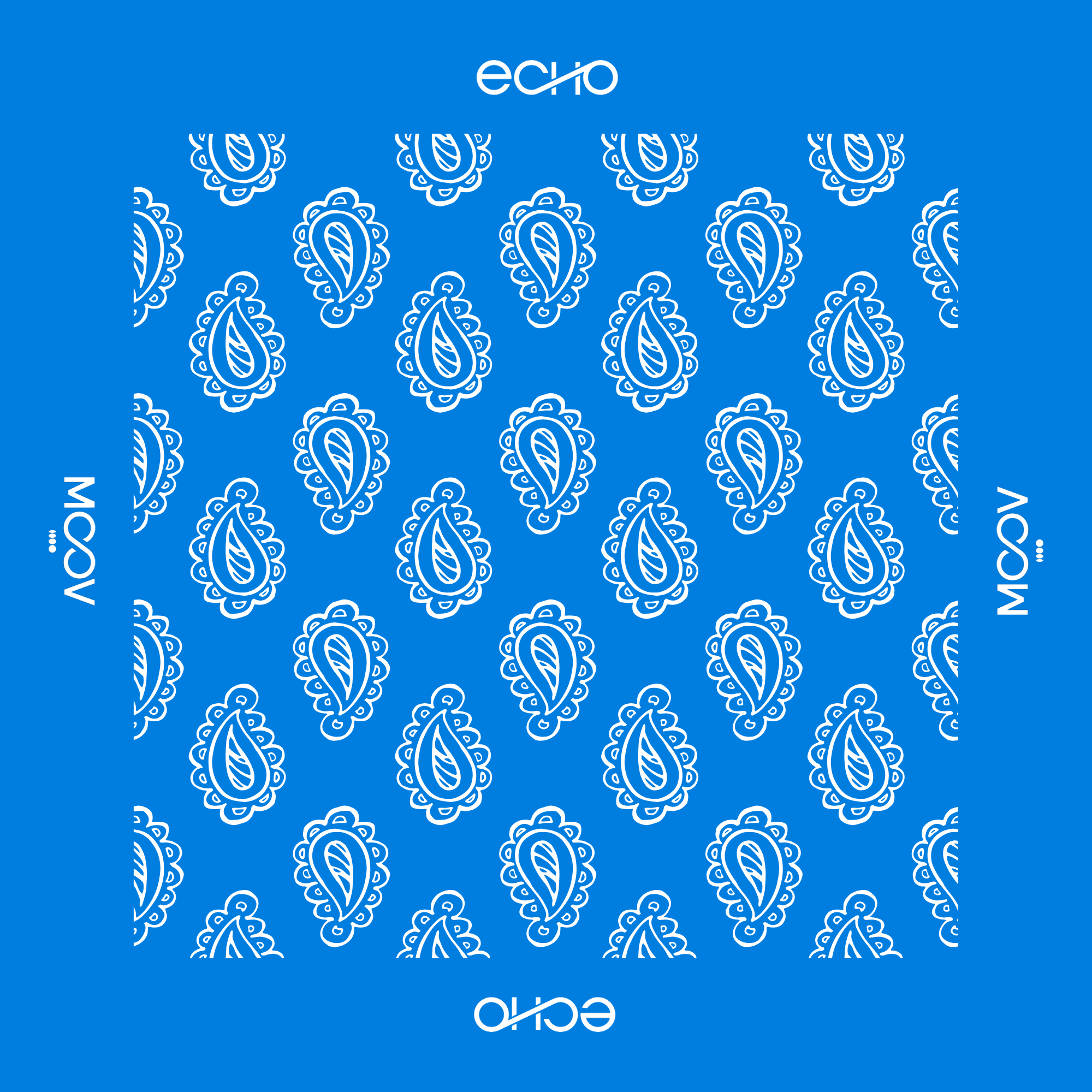 Bandana avec logo MOOV x ECHO