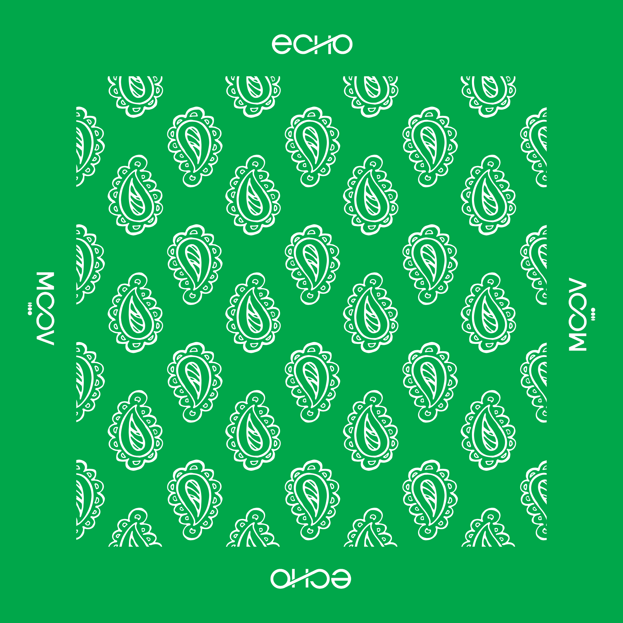 Bandana avec logo MOOV x ECHO